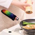 Colorful Swirl Print Skillet Handle Cover