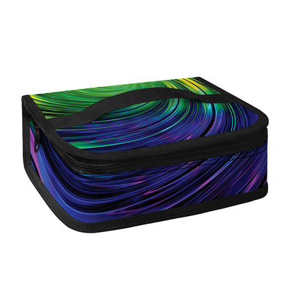 Colorful Swirl Print Small Lunch Bag