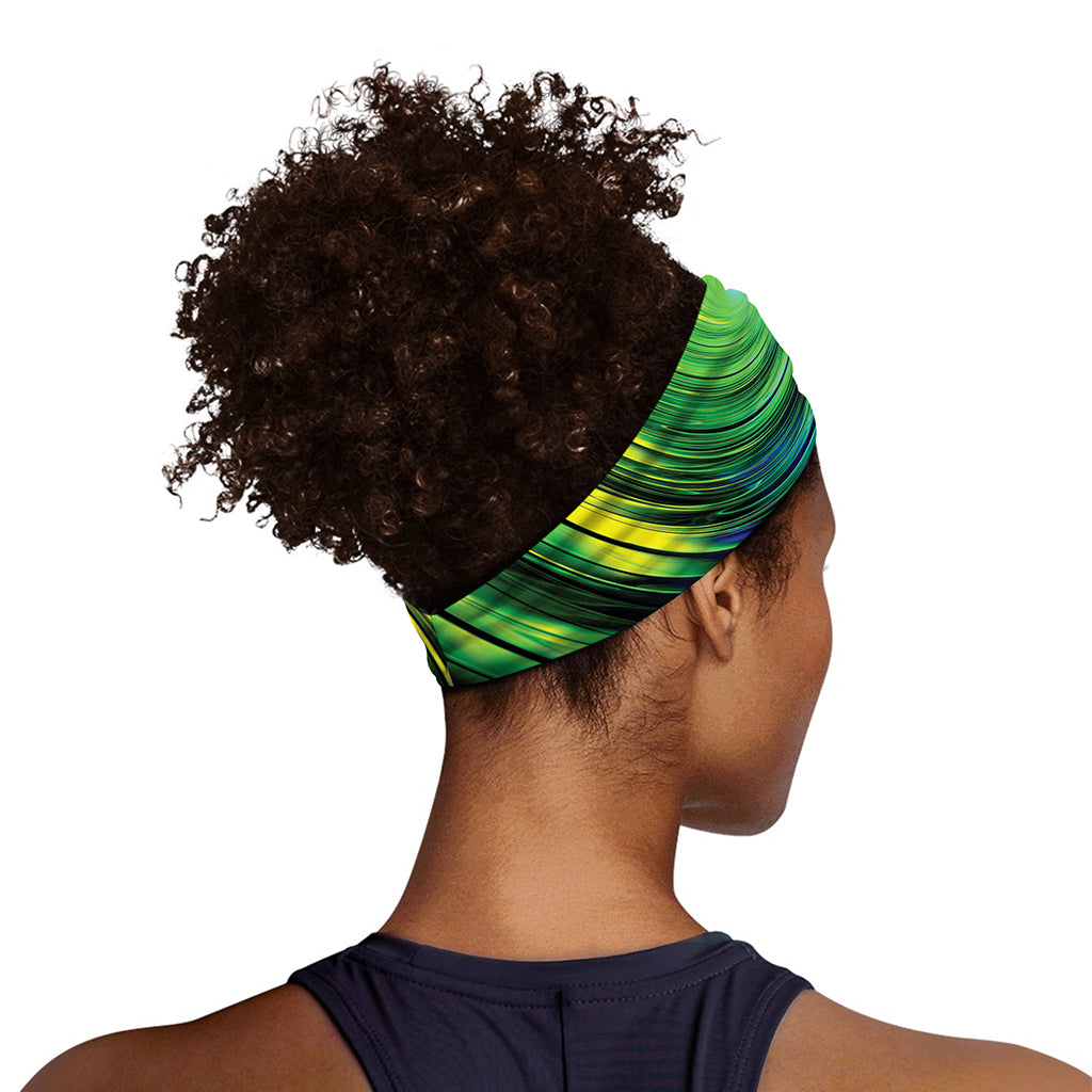 Colorful Swirl Print Sports Headband