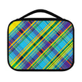 Colorful Tartan Pattern Print Classic Bible Case