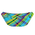 Colorful Tartan Pattern Print Fanny Pack