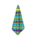 Colorful Tartan Pattern Print Hand Towel