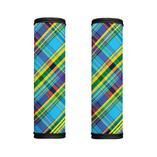 Colorful Tartan Pattern Print Handle Covers