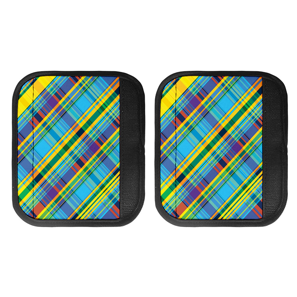 Colorful Tartan Pattern Print Handle Covers