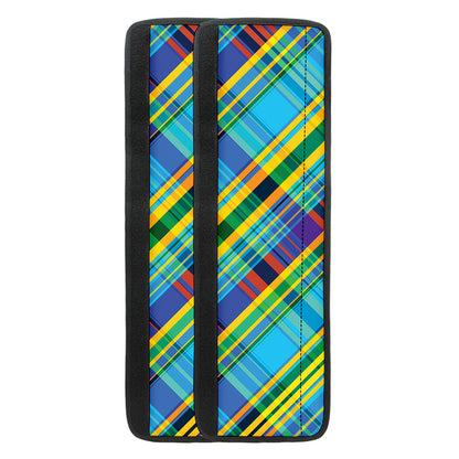 Colorful Tartan Pattern Print Refrigerator Handle Covers