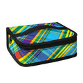 Colorful Tartan Pattern Print Small Lunch Bag
