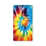 Colorful Tie Dye Print Baby Crib Sheet