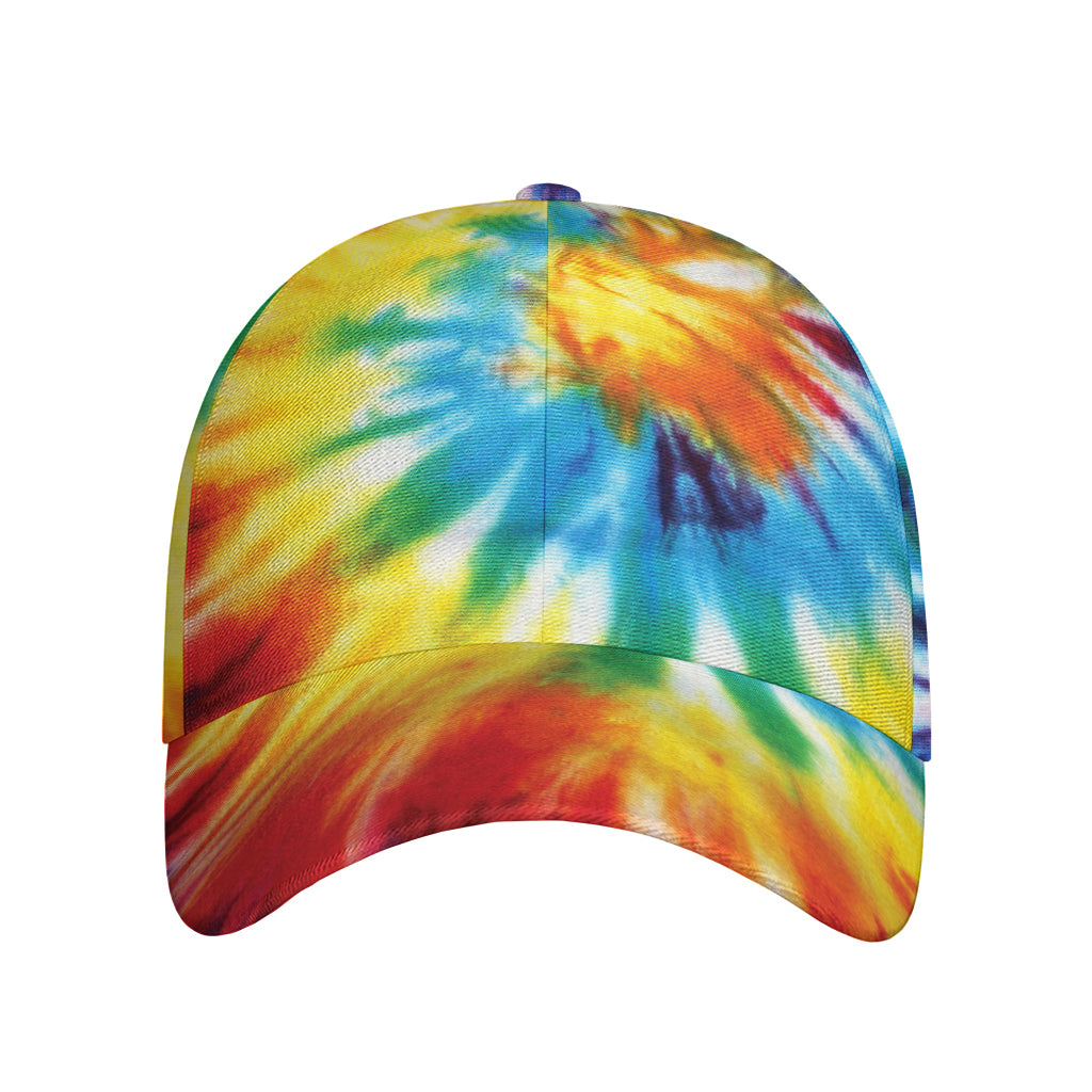 Colorful Tie Dye Print Baseball Cap