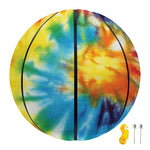 Colorful Tie Dye Print Basketball