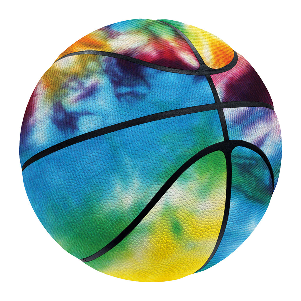 Colorful Tie Dye Print Basketball