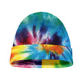 Colorful Tie Dye Print Beanie