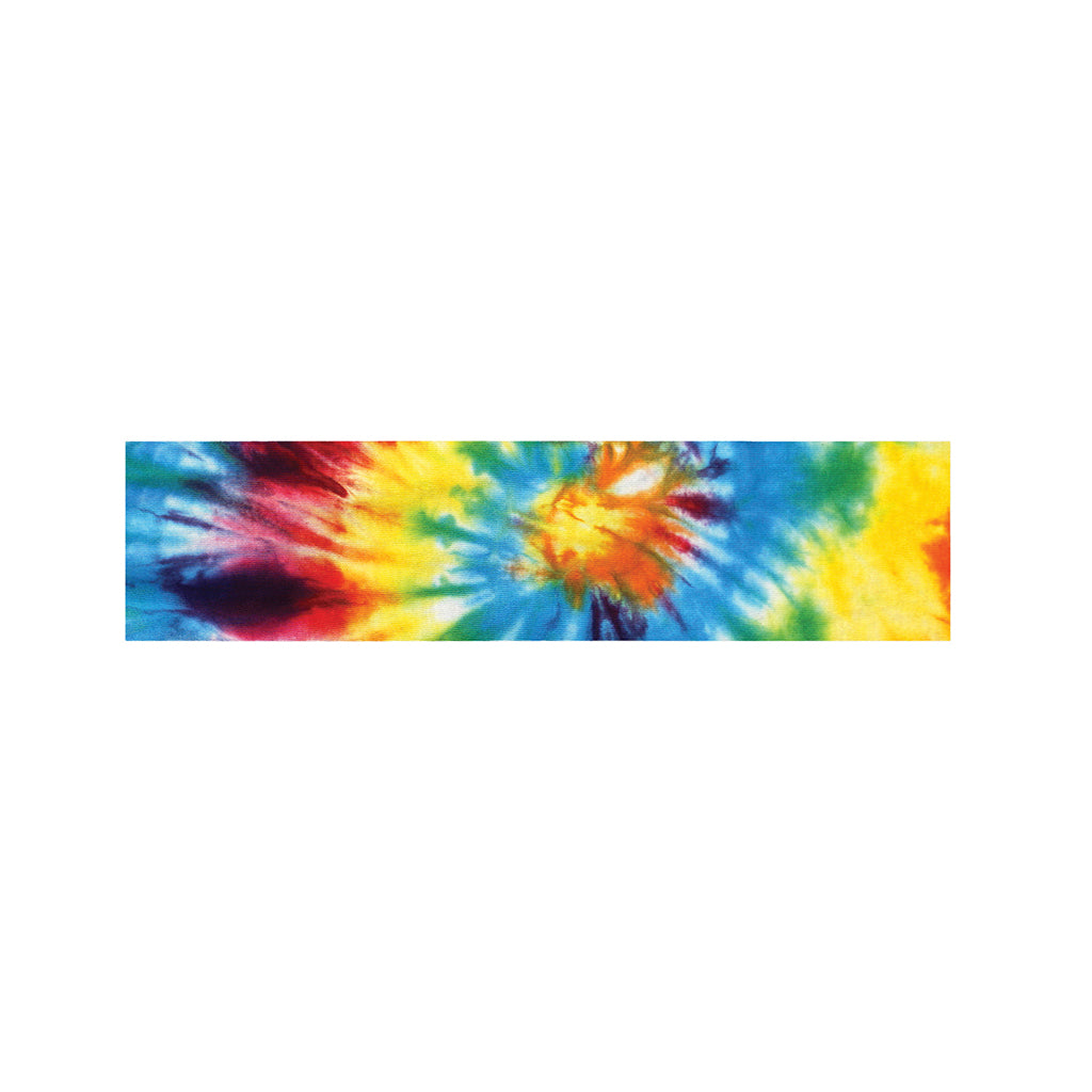 Colorful Tie Dye Print Bed Runner