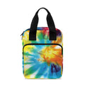 Colorful Tie Dye Print Bible Tote Bag