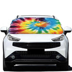 Colorful Tie Dye Print Car Windshield Snow Cover