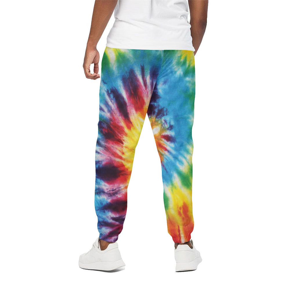Colorful Tie Dye Print Cotton Pants