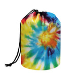 Colorful Tie Dye Print Drawstring Makeup Bag