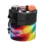 Colorful Tie Dye Print Drawstring Makeup Bag