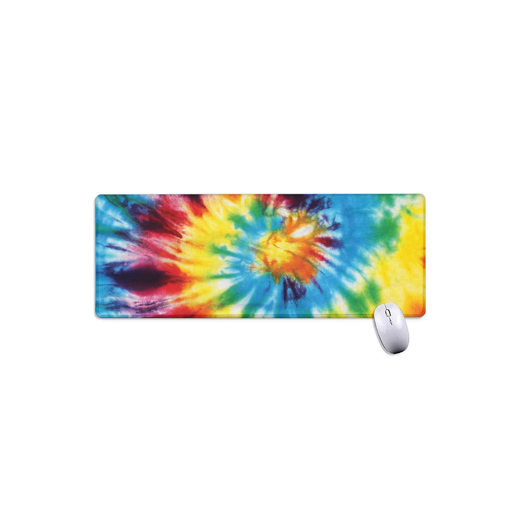 Colorful Tie Dye Print Extended Mouse Pad