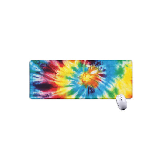 Colorful Tie Dye Print Extended Mouse Pad