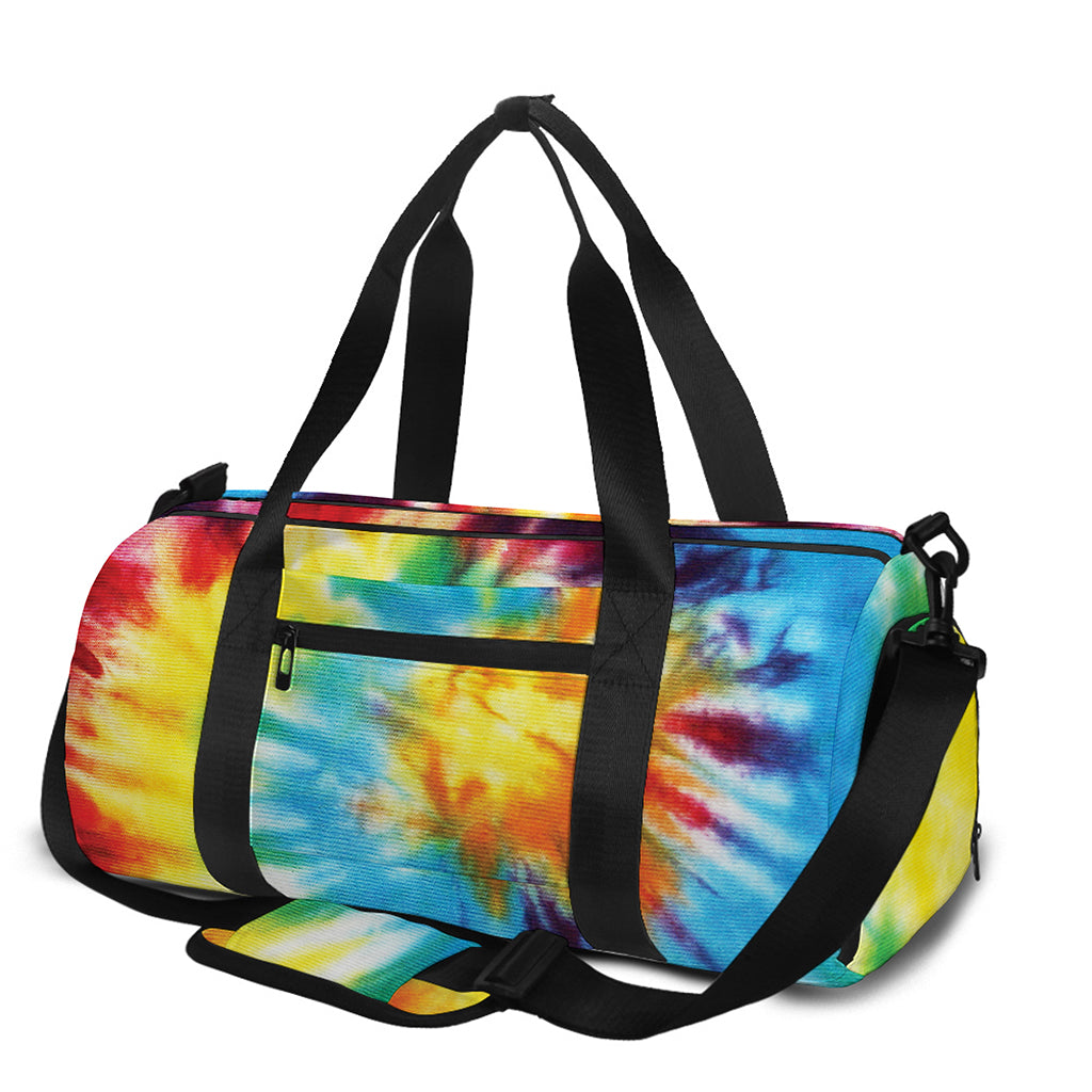 Colorful Tie Dye Print Gym Bag