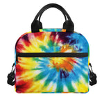 Colorful Tie Dye Print Insulated Lunch Bag