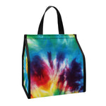 Colorful Tie Dye Print Insulated Lunch Tote
