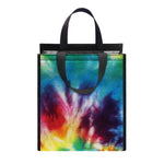Colorful Tie Dye Print Insulated Lunch Tote