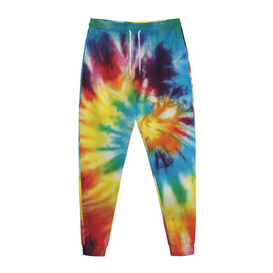 Colorful Tie Dye Print Jogger Pants