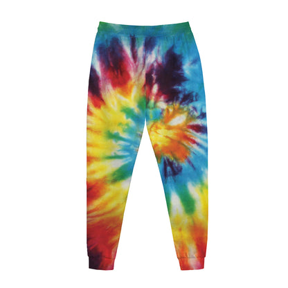Colorful Tie Dye Print Jogger Pants