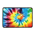 Colorful Tie Dye Print Kitchen Mat