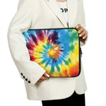 Colorful Tie Dye Print Laptop Sleeve