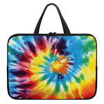 Colorful Tie Dye Print Laptop Sleeve With Handle