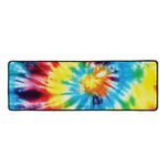 Colorful Tie Dye Print Long Kitchen Mat