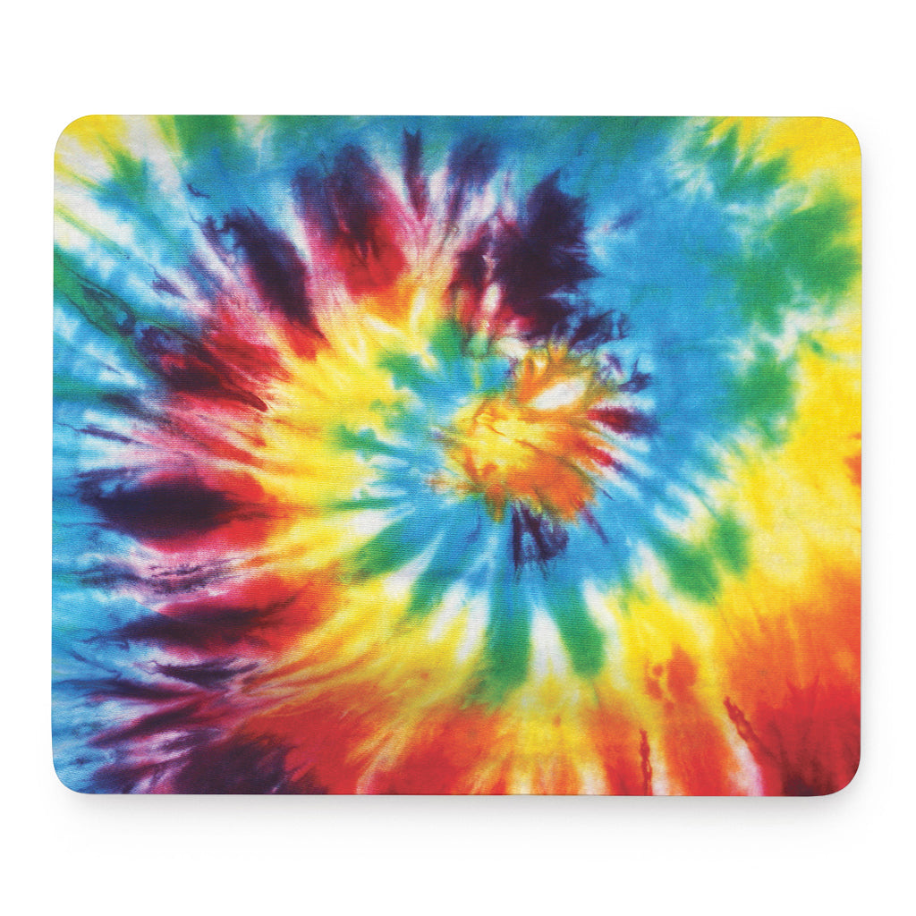 Colorful Tie Dye Print Mouse Pad