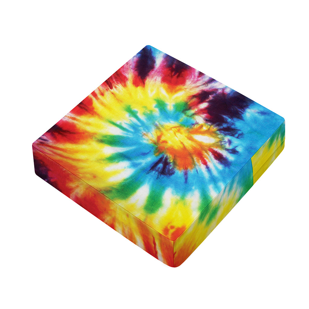 Colorful Tie Dye Print Outdoor Seat Cushion Cover