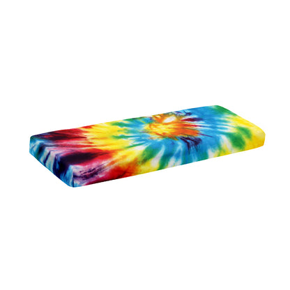Colorful Tie Dye Print Piano Keyboard Cover