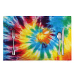 Colorful Tie Dye Print Placemat