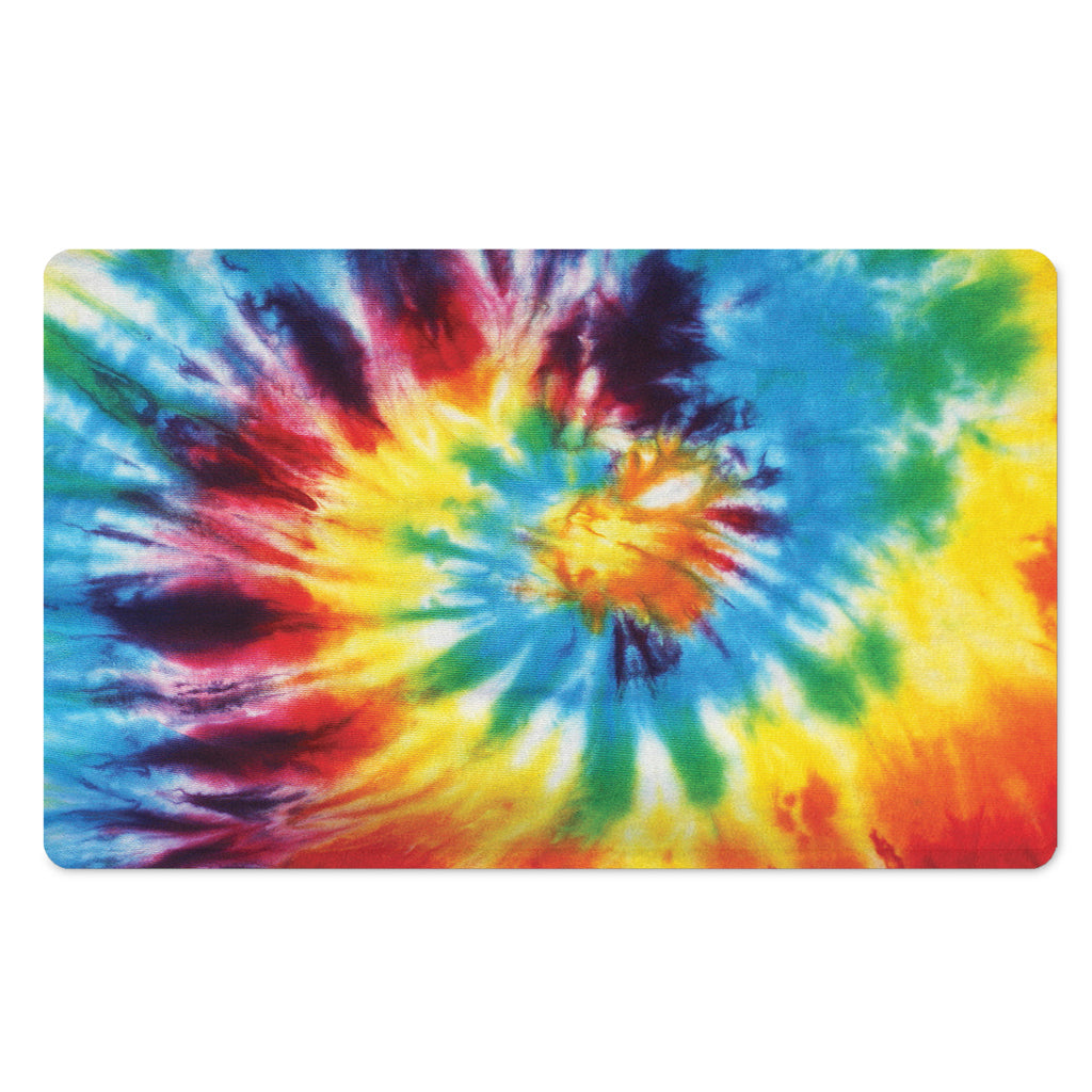 Colorful Tie Dye Print Polyester Doormat