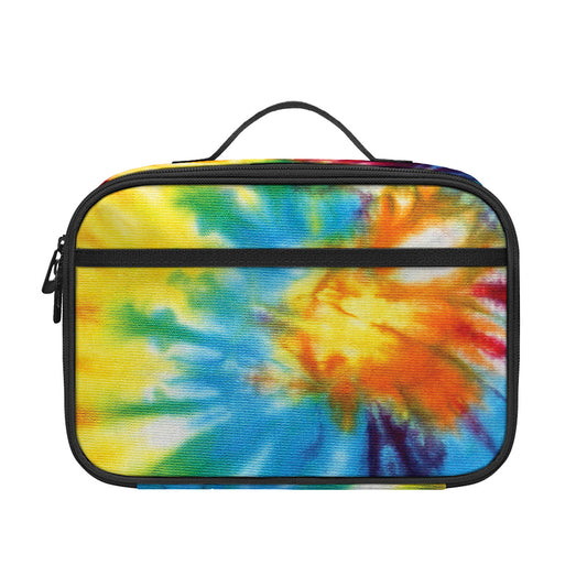 Colorful Tie Dye Print Portable Lunch Bag