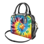Colorful Tie Dye Print Shoulder Handbag