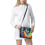 Colorful Tie Dye Print Shoulder Handbag