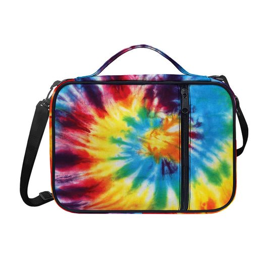 Colorful Tie Dye Print Shoulder Strap Bible Bag