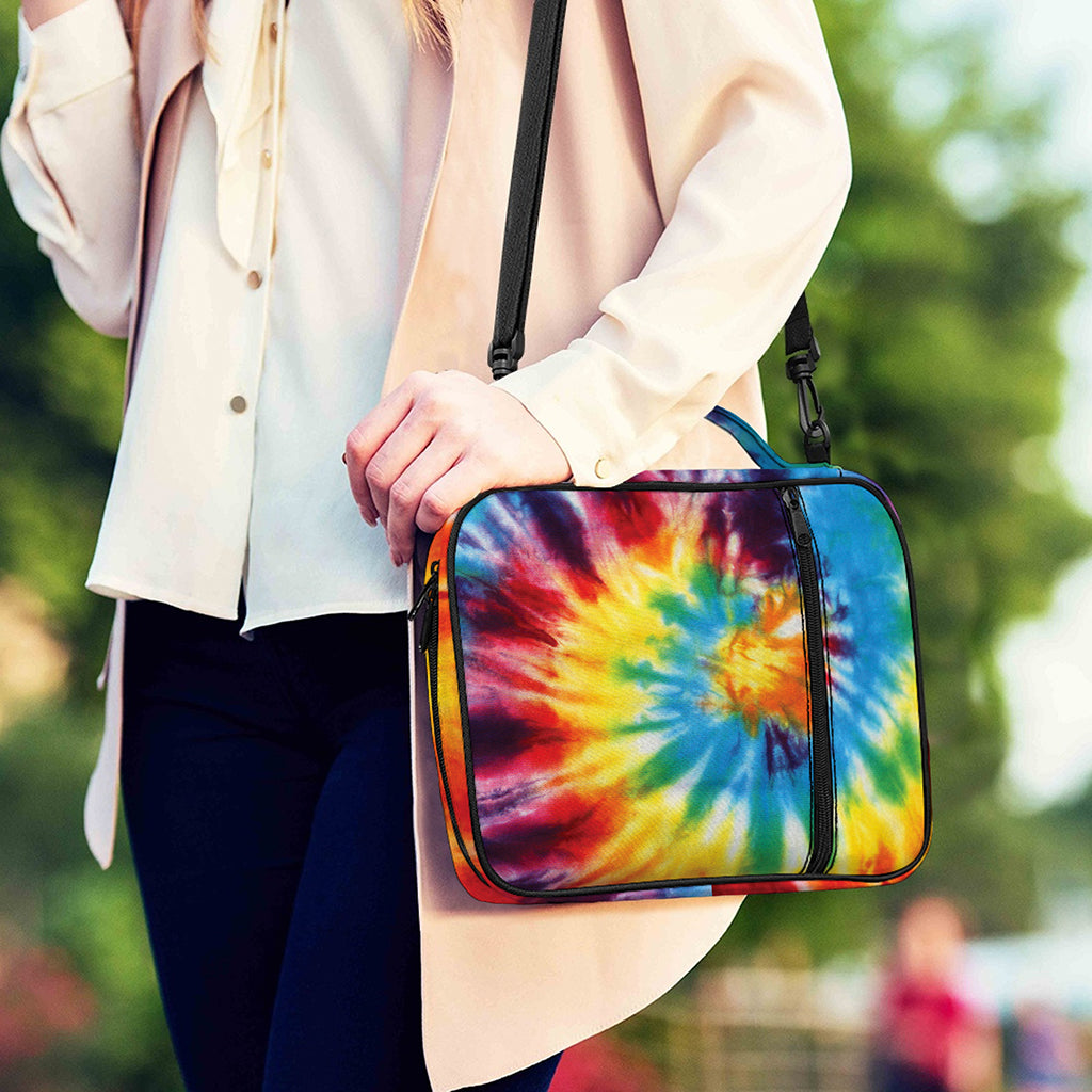 Colorful Tie Dye Print Shoulder Strap Bible Bag