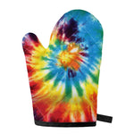 Colorful Tie Dye Print Single Oven Mitt