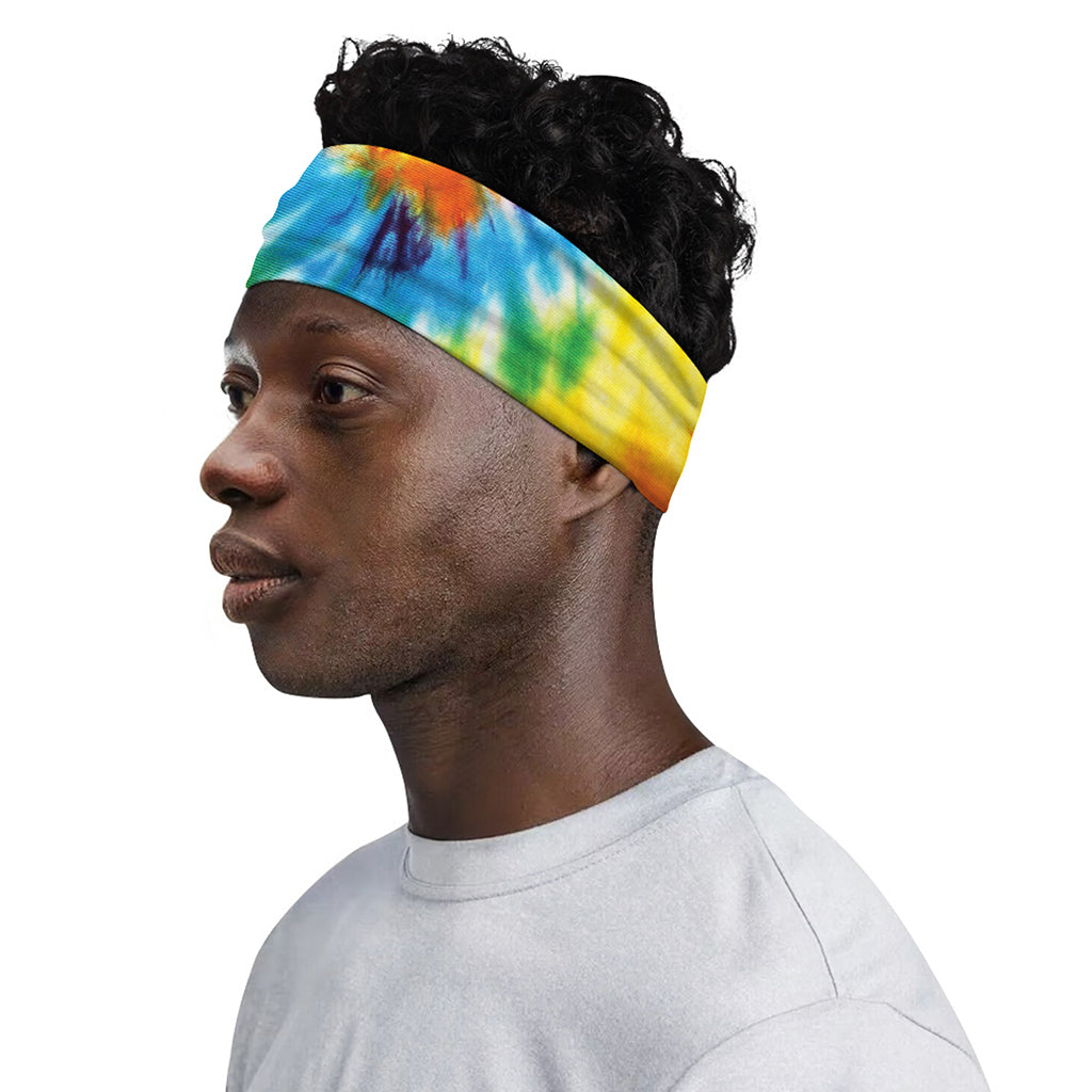 Colorful Tie Dye Print Sports Headband