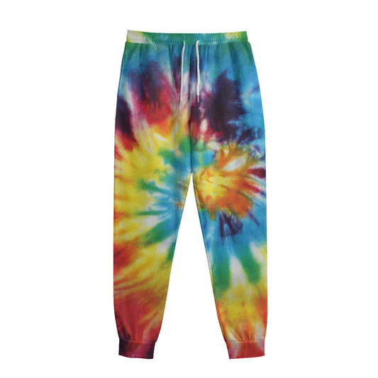 Colorful Tie Dye Print Sweatpants