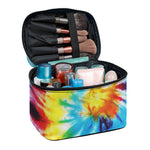 Colorful Tie Dye Print Travel Makeup Bag