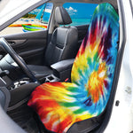 Colorful Tie Dye Print Waterproof Car Seat Cover