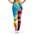 Colorful Tie Dye Print Women's Leggings