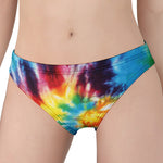 Colorful Tie Dye Print Women's Panties